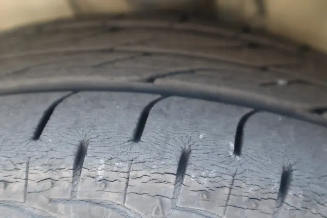 タイヤのゴムの劣化