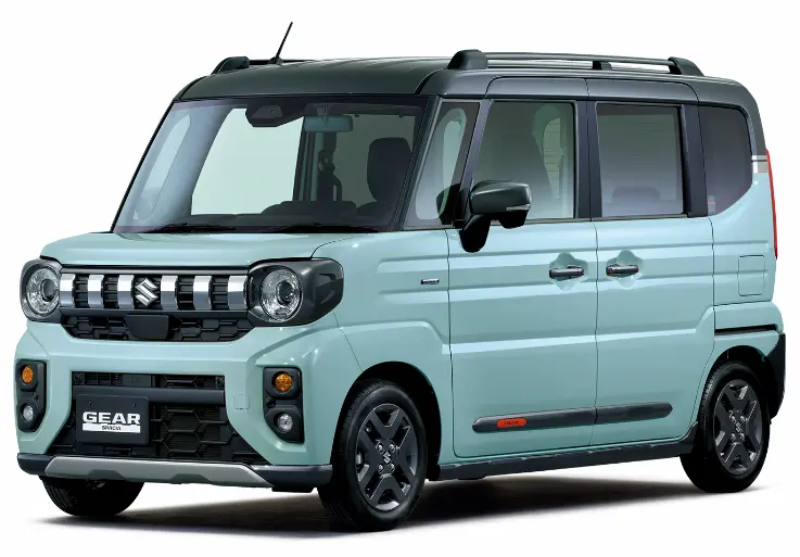 オフブルーメタリック×ガンメタリック