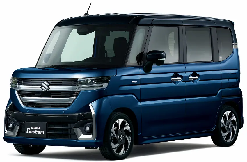 インディゴブルーメタリック×ブラックルーフ