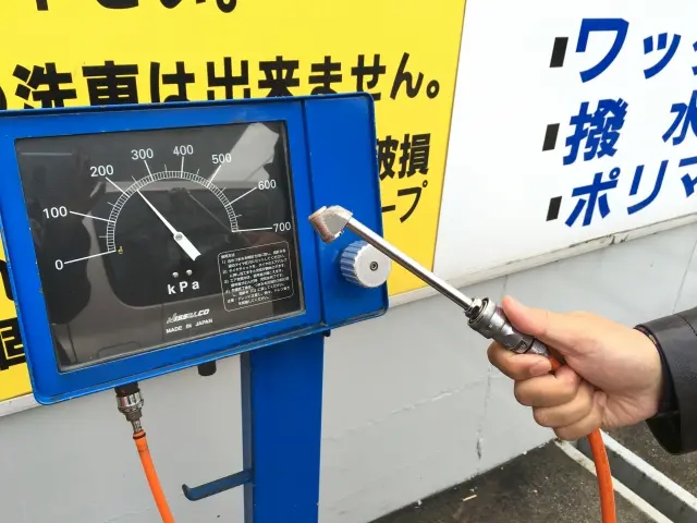 タントの空気圧の点検手順と補充できる場所