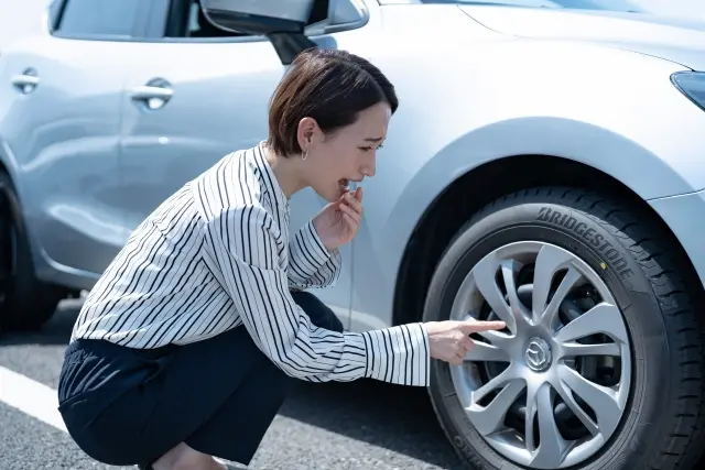 空気圧をチェックしないとどうなる？