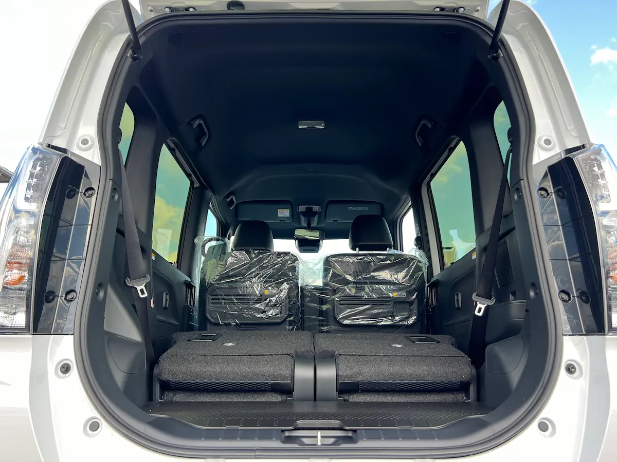 広々とした荷室