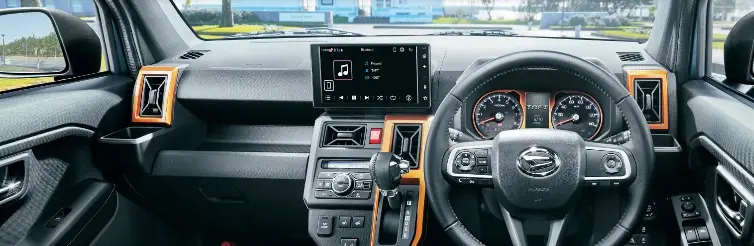 タフトのマルチインフォメーションディスプレイの表示切替方法