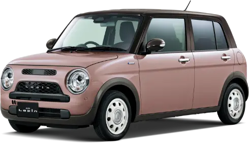 テラコッタピンクメタリック/アーバンブラウン2トーンルーフ