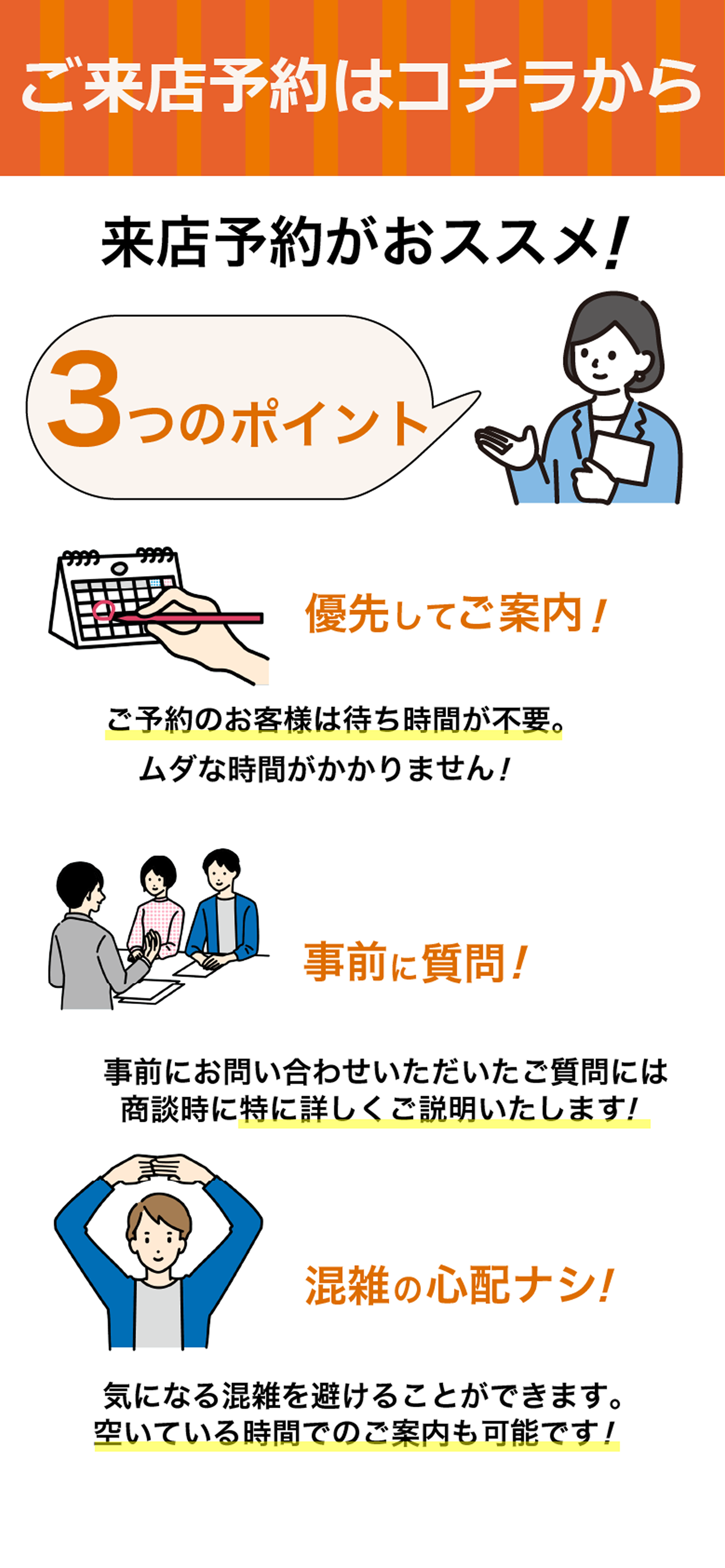 アポイントメント