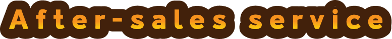 After-sales service